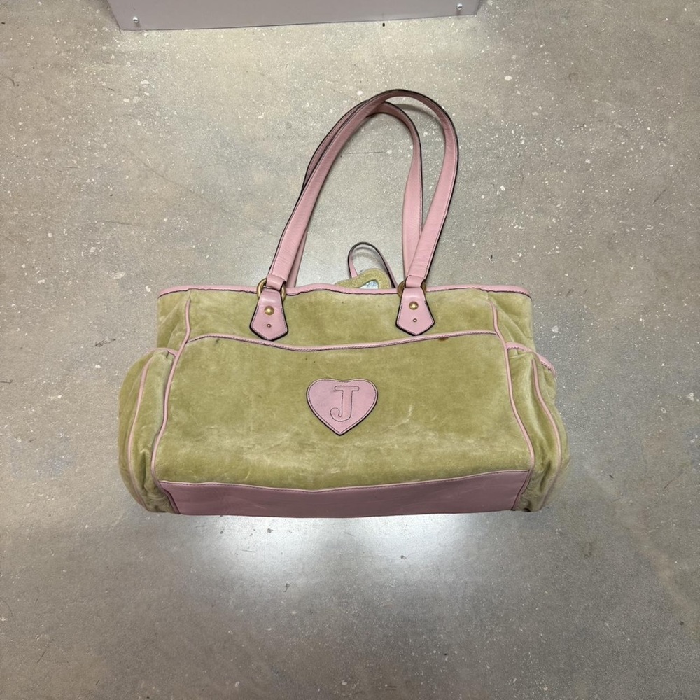 Juicy Couture Pink and Tan Baby Bag - Picture 2 of 4